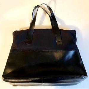 & other stories black matt and leather bag